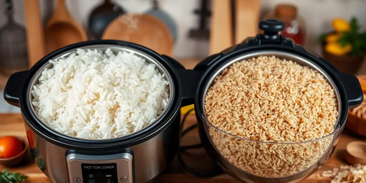 Brown Rice vs White Rice in Rice Cookers