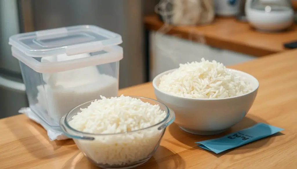 How to store leftover rice