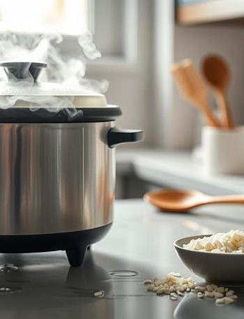 Managing Rice Cooker Condensation