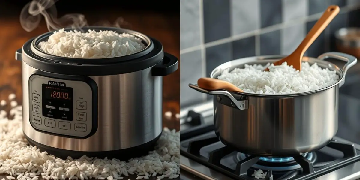 Rice Cooker vs Pot Cooking