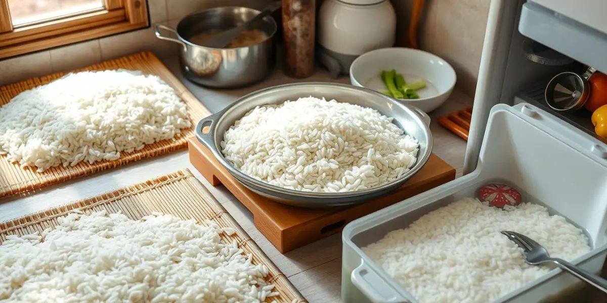 Rice Cooling Methods for Safe Storage