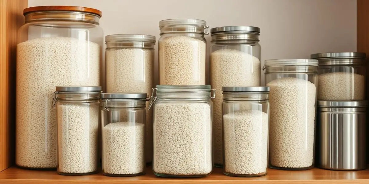 Rice Storage Container Size