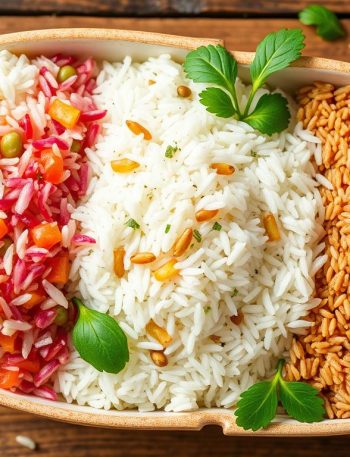 Rice for Cold Dishes