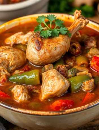 authentic gumbo with bone-in chicken recipe