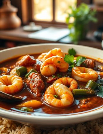 gumbo in America, a culinary guide to traditional gumbo dishes