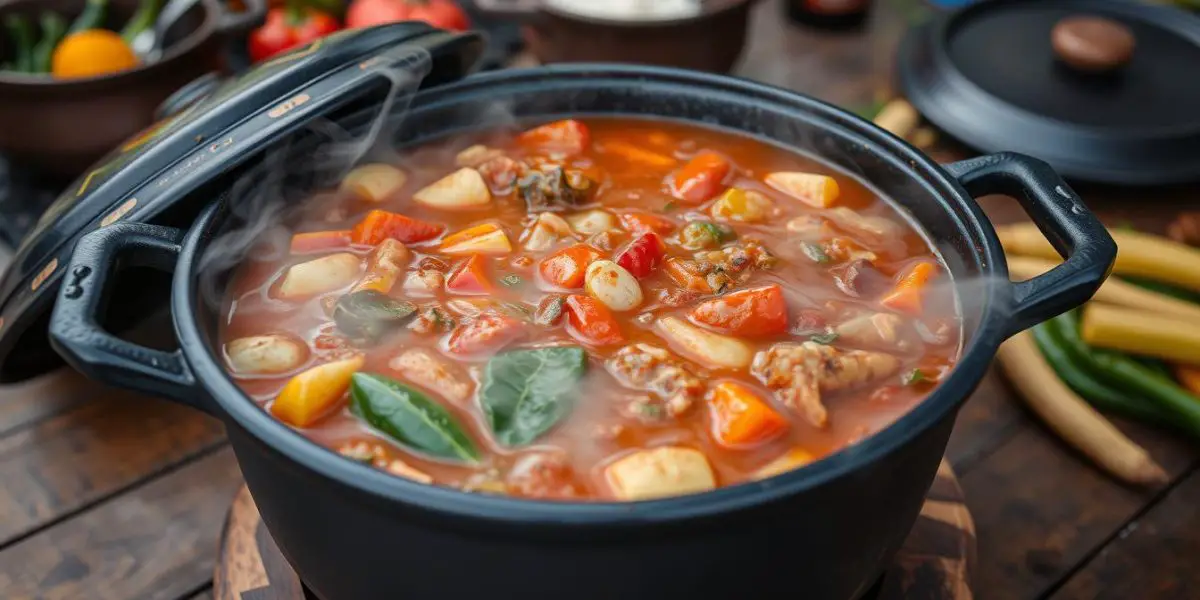 gumbo in dutch oven