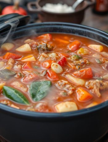 gumbo in dutch oven