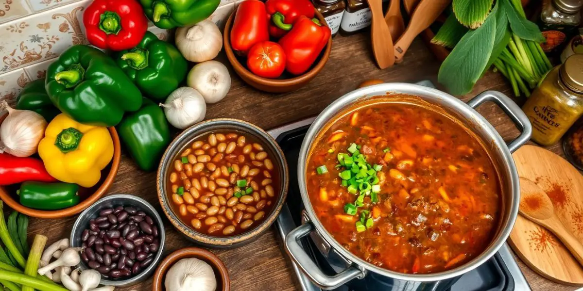 gumbo with beans preparation