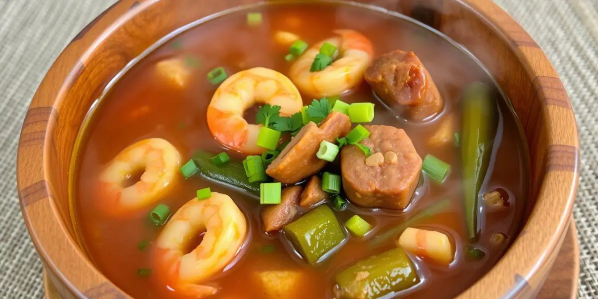 gumbo with bone broth