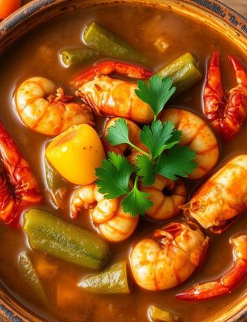 gumbo with crawfish