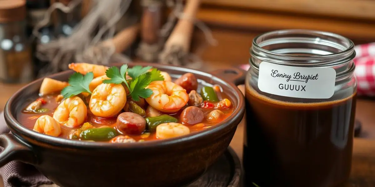 gumbo with jar roux