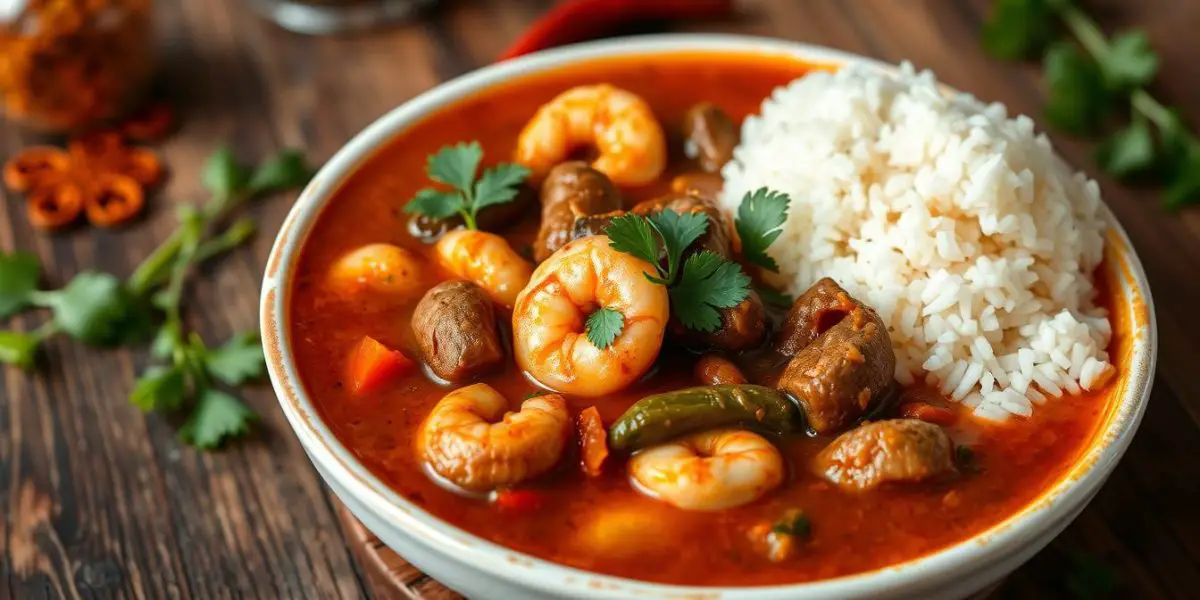 gumbo with rice