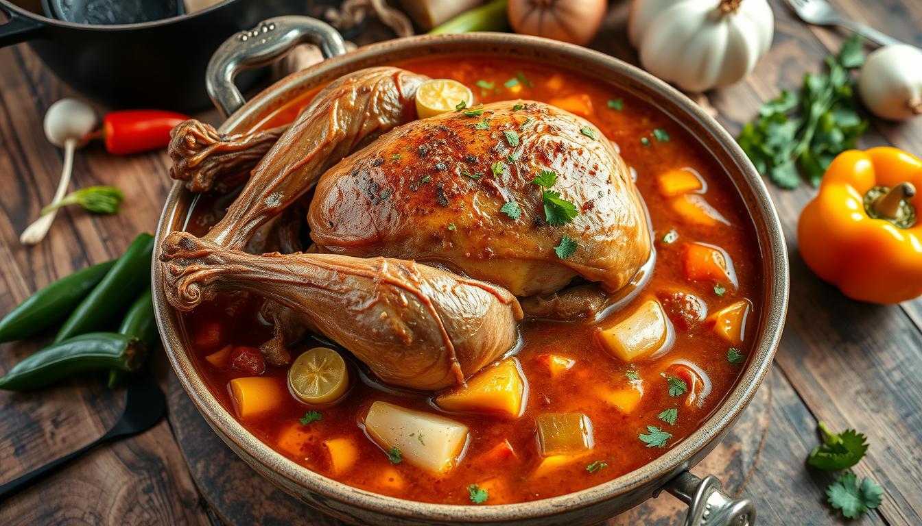 Savory Gumbo with Turkey Carcass Recipe