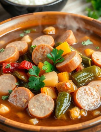 gumbo with turkey sausage