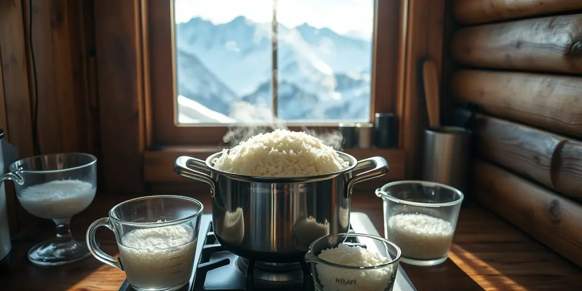 high altitude rice cooking