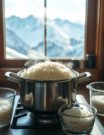 high altitude rice cooking