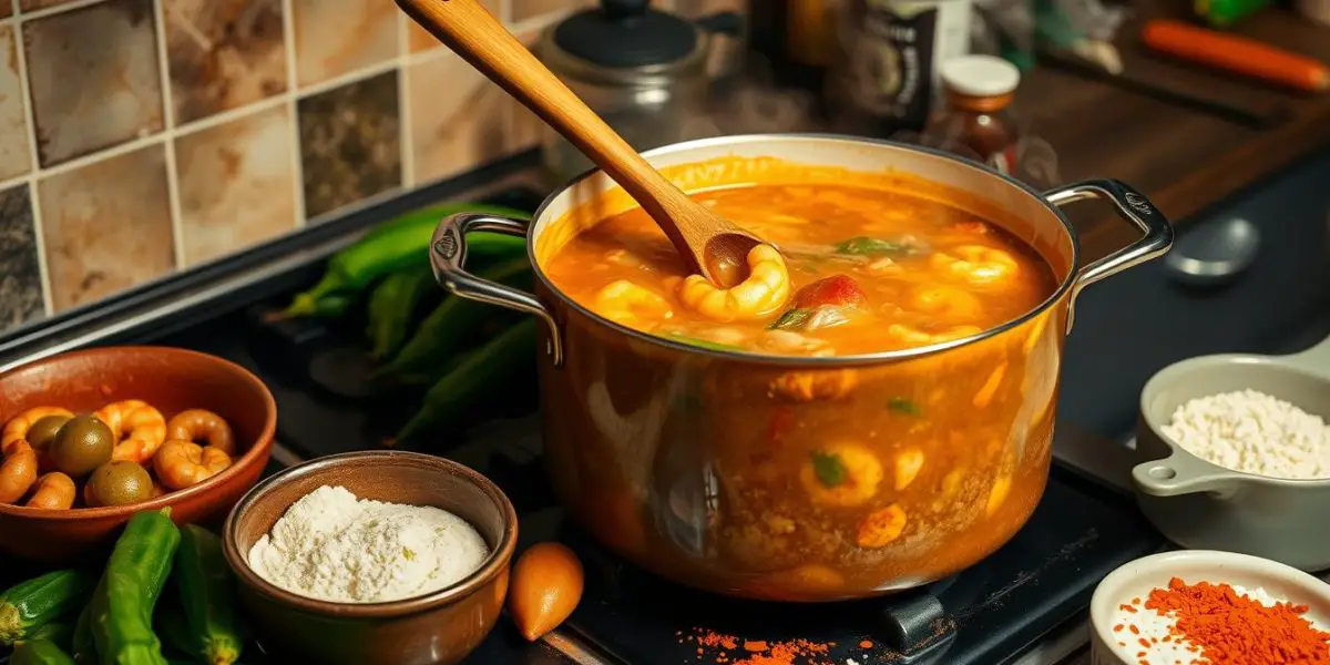 how to thicken gumbo