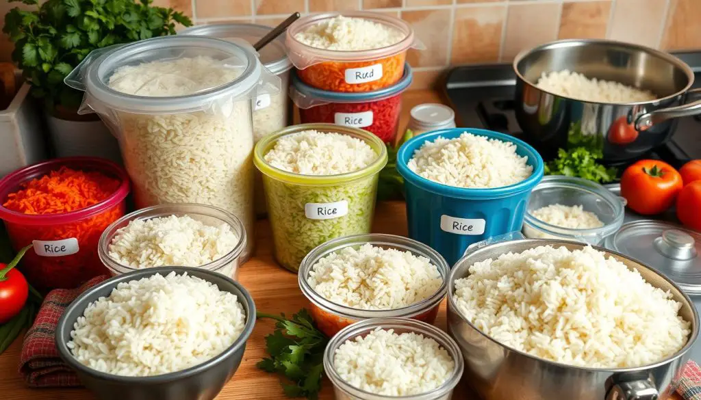 meal prep rice tips