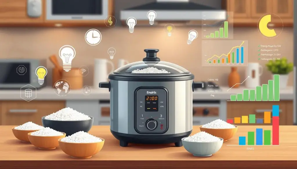 operational costs rice cooker