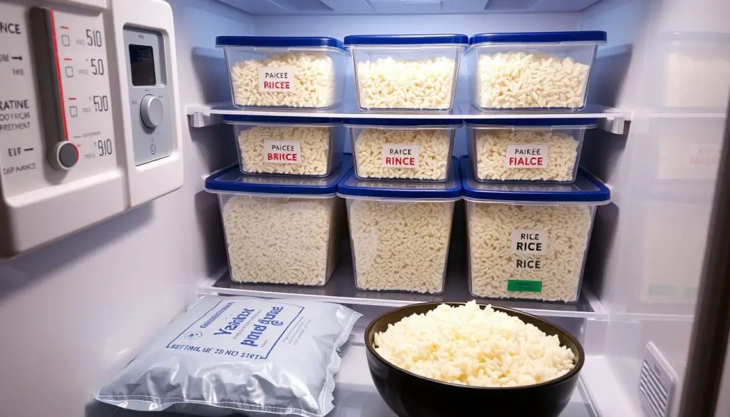 refrigerator storage guidelines for cooked rice