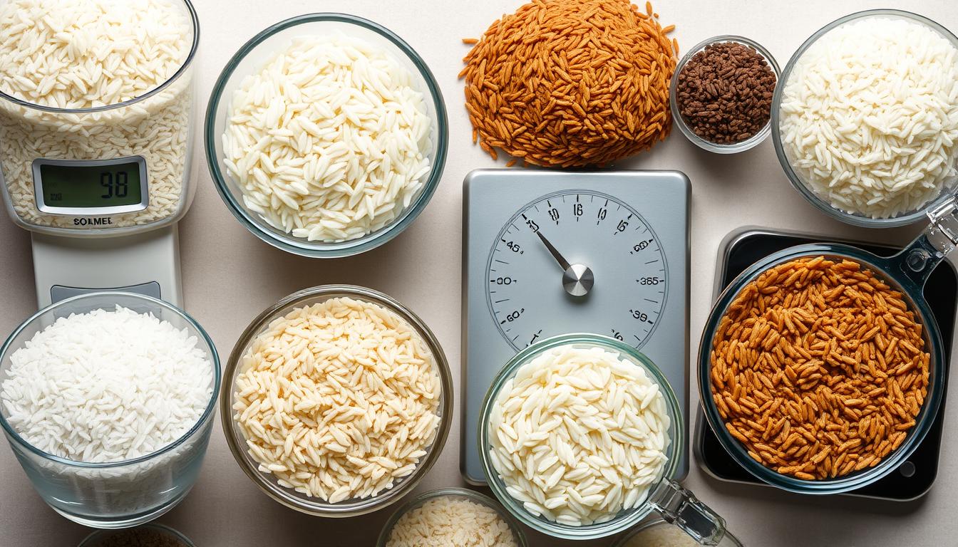 Rice Measurement by Rice Type: Weight vs Volume