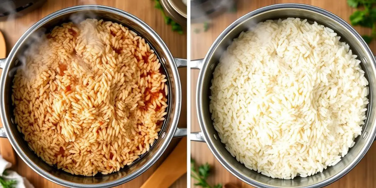 wild rice and regular rice cooking differences